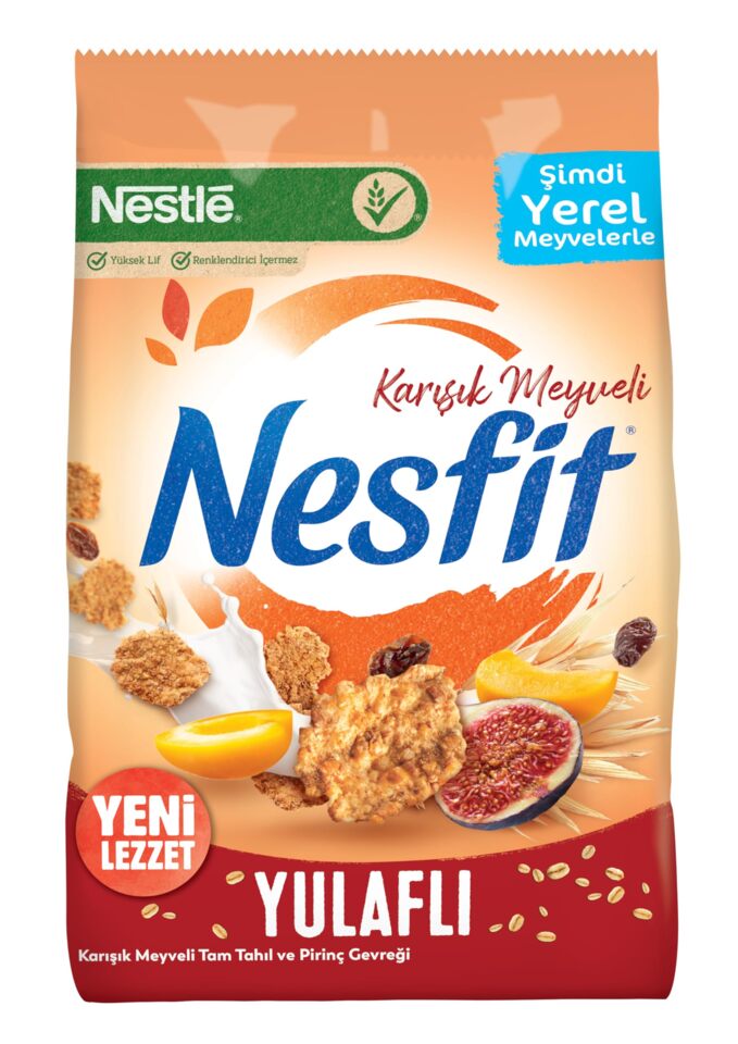 NESFİT TAHIL GEVREK 400 GR.-MEYVE